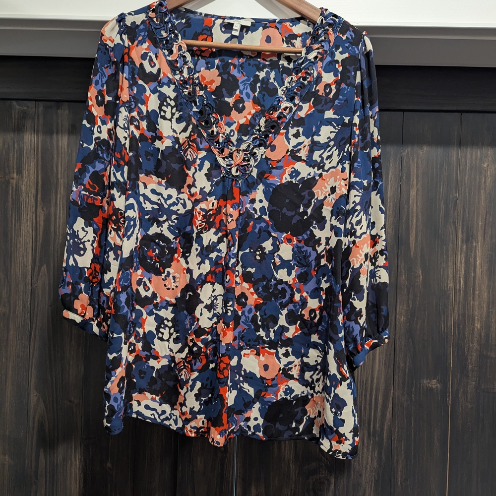 Floral Print Women's Top